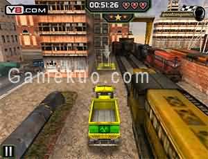 3D火車站停車（Train Station 3d Parking）遊戲圖