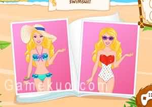 芭比泳裝設計師（Barbie Swimsuit Designer）遊戲圖