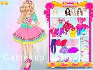 凱蒂貓少女風格裝扮（Hello Kitty Girl Style Dress Up）遊戲圖