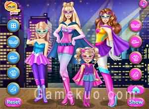 芭比姐妹超級變身（Super Barbie Sisters Transform）遊戲圖
