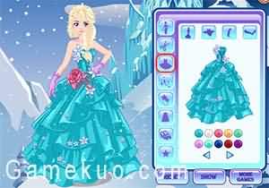 艾莎的漂亮婚紗（Ice Princess Wedding）遊戲圖
