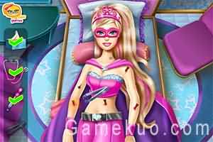 超級芭比做急救（Super Barbie Emergency）遊戲圖