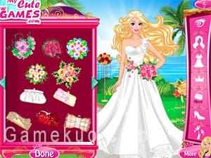 芭比結婚禮服（50 Wedding Gowns For Barbie）遊戲圖