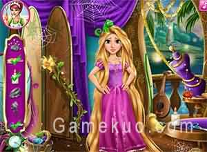 長髮公主魔法裁縫（Rapunzel Magic Tailor）遊戲圖一