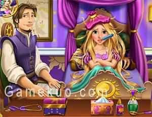 長髮公主重感冒（Rapunzel Flu Doctor）遊戲圖