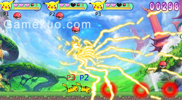 皮卡丘沖啊無敵版（Pikachu）遊戲圖