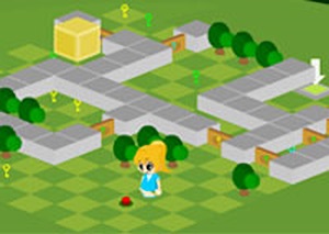 美女走迷宮