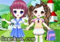 可愛的女生校服