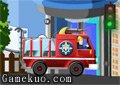 十萬火急消防車滅火