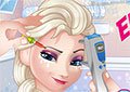 冰雪奇緣艾莎看眼科