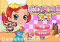 彩虹甜甜圈餅干