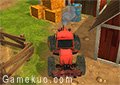 3D拖拉機農場停車