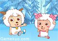 喜羊羊兄妹雪球大戰2