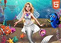 美人魚的婚紗裝扮
