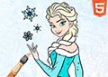冰雪奇緣彩色畫冊