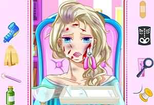 艾莎臉部手術（Elsa Face Surgery）遊戲圖